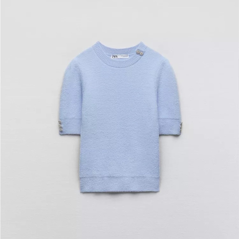 Zara Jewel Knit Sweater